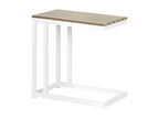 Table de jardin Bois d'ingénierie Blanc Delimoa 49063ATPN