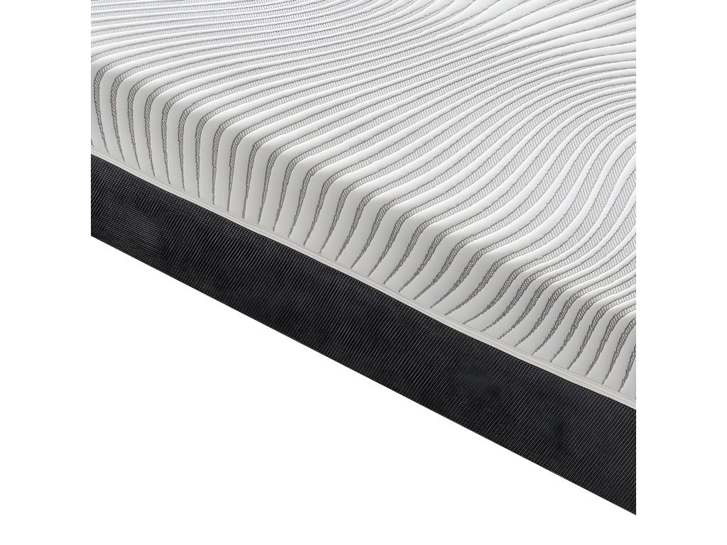 Matelas à ressorts ensachés - mémoire de forme - à 9 zones avec revêtement amovible modèle Homelumiere 135x200 cm