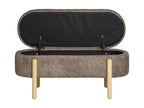 Banc avec Rangement Homelumiere Marron 41x98x48 cm Homelumiere
