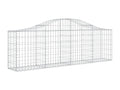 Panier de gabions arqué 200x30x60-80 Fer renforcé
