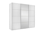 Armoire Homelumiere 364 Blanc 210x250x60cm Portes d'armoire Glissement