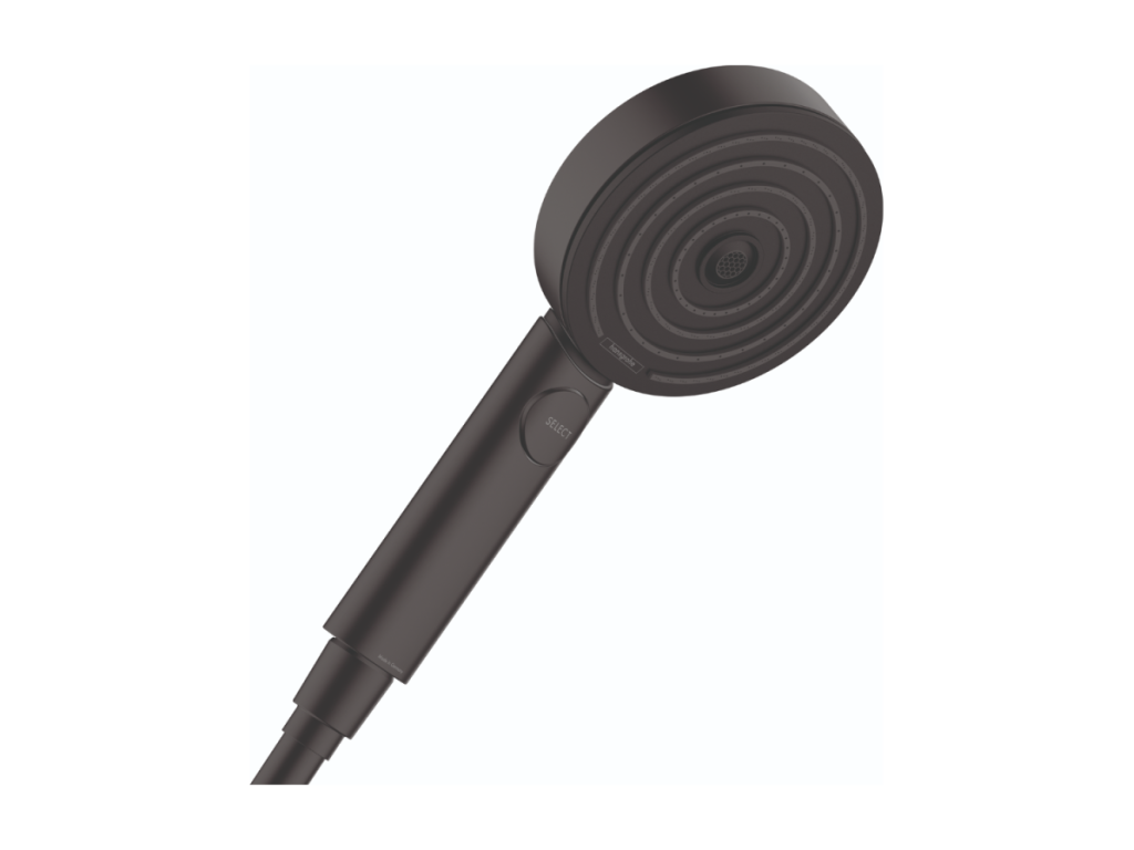 Homelumiere Douchette à main 105 3jet Relaxation Homelumiere 9l/min noir mat Homelumiere