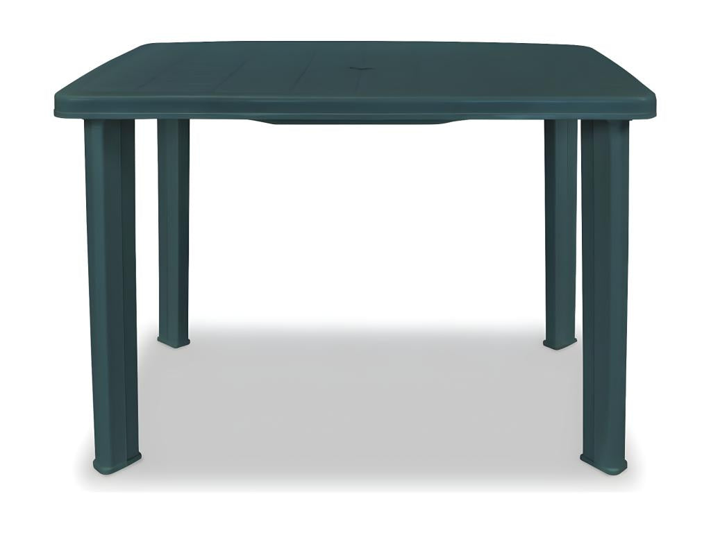 Homelumiere - Table de jardin Vert 101x68x72 cm Plastique