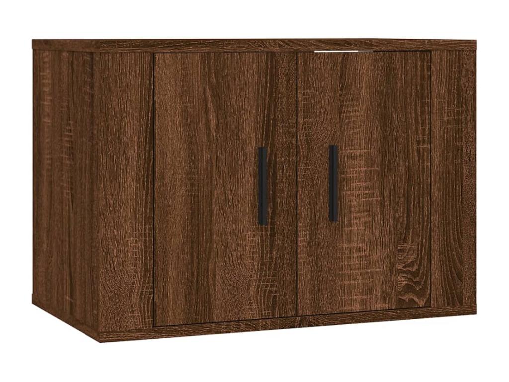 Ensemble de meubles TV 3 pcs Chêne marron Bois d'ingénierie