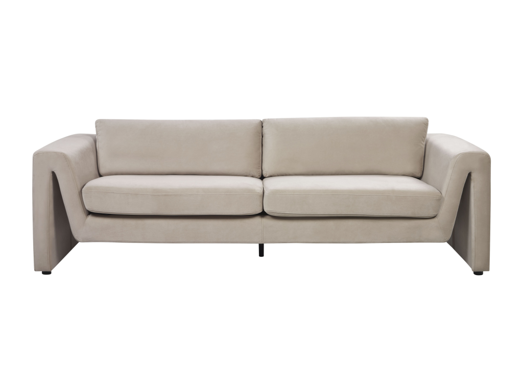 Canapé Homelumiere Velours Homelumiere 3 places