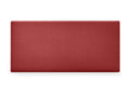 Homelumiere Tête de lit en tissu Homelumiere lisse 95x50cm Lits 90 - Rouge