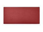 Homelumiere Tête de lit en tissu Homelumiere lisse 95x50cm Lits 90 - Rouge