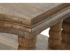 Table basse table de salon en bois de manguier coloris naturel - longueur 131 x profondeur 80 x Hauteur 48 cm