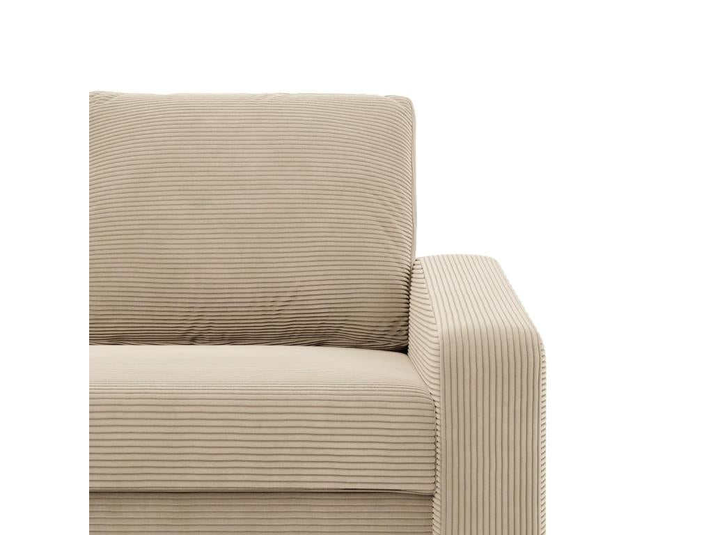 Chaise longue pour le salon Corde - Beige