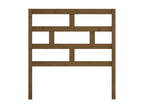 Tête de lit Marron miel 106x4x100 cm Bois massif de pin 59646VRRR