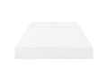 Etagère murale flottante Blanc brillant 50x23x3.8 MDF