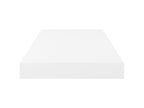 Etagère murale flottante Blanc brillant 50x23x3.8 MDF