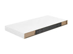 Etagère murale flottante Blanc brillant 50x23x3.8 MDF