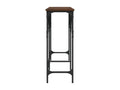 Table console chêne marron 180x29x75 bois d'ingénierie