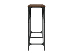 Table console chêne marron 180x29x75 bois d'ingénierie