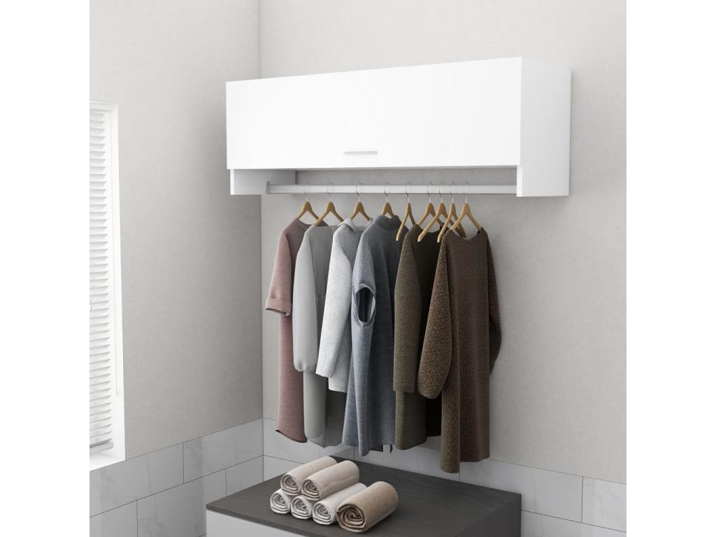 Garde-robe Blanc 100x32,5x35 78003ITJF