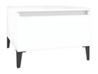 Table d'appoint Blanc 50x46x35 Bois d'ingénierie