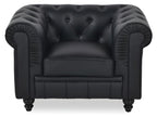 Fauteuil Homelumiere Regency Noir