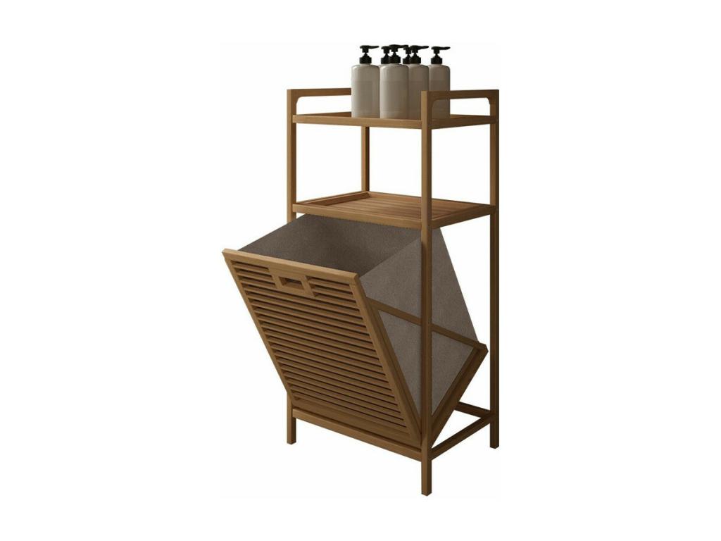 Colonne de salle de bain Homelumiere 115 Clair bois À poser 95x40x30cm Bois