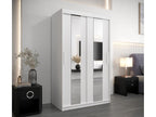 Armoire Homelumiere À Portes Coulissantes 200/120/62 2 portes Blanc/Blanc