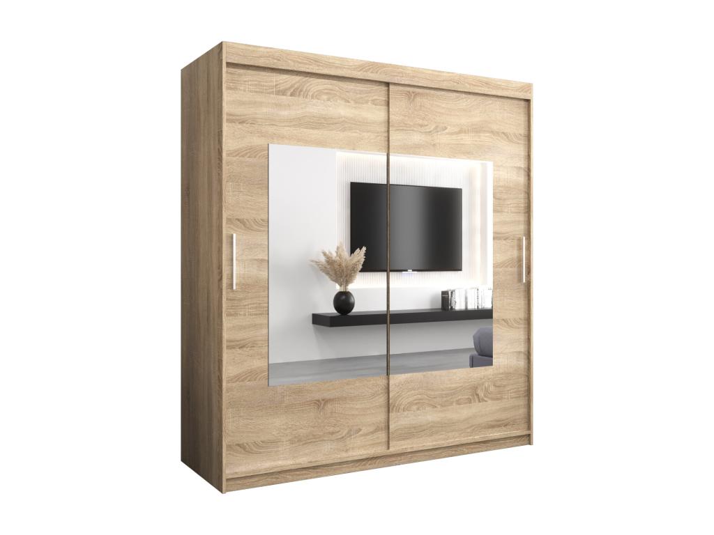 Armoire Homelumiere À Portes Coulissantes 200/180/62 2 portes Homelumiere