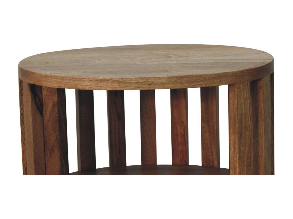 Table de Chevet Homelumiere à Double Étagère.