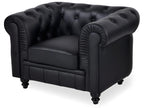 Fauteuil Homelumiere Regency Noir