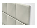 Homelumiere Tête delit Tapissée en velours de qualité Homelumiere inférieure composée de panneaux autocollants interchangeables pour chambre beige 190 cm