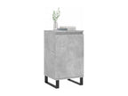 Buffet gris béton 40x35x70 cm bois d'ingénierie