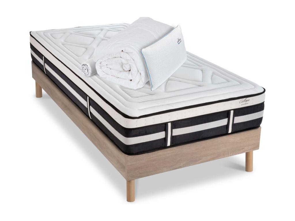 Matelas Homelumiere Mousse Haute densité Accueil Mémoire de forme sommier accessoires - 90 x190 cm