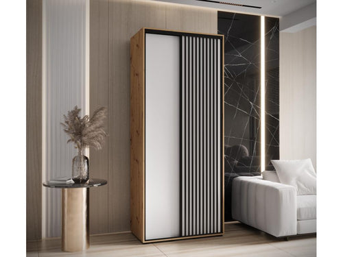 ARMOIRE Homelumiere 1 À PORTES COULISSANTES 235.2/120/60 2 Portes Homelumiere/Blanc